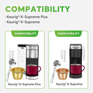 Capsule de café en acier inoxydable à capsule réutilisable rechargeable de haute qualité - Product Image 6