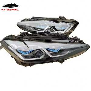 SJC Auto Full LED Phare pour BMW Série 5 F10 F18 <span class=keywords><strong>520i</strong></span> 525i 2011-2017 Angel Eyes Accessoires de feux de jour - Product Image 1