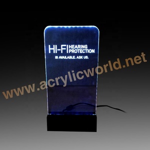 Exhibidor Acrílico LED Personalizable, Soporte Publicitario Acrílico con Iluminación LED - Product Image 5