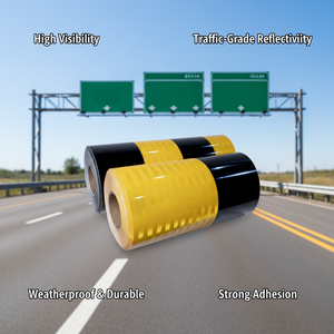 Promozione Sconto Fogli Microprismatici ad Alta Riflettività per Segnaletica Stradale Aeroportuale Strutture di Sicurezza Servizi di Emergenza - Product Image 1