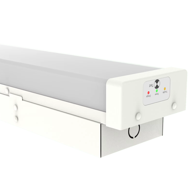 LED Wraparound Emergency Stairwell Light 20W/36W/40W with Sensor Commercial LED Shop Ceiling Light Fixture for Warehouse FCC SAA