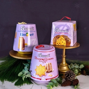 Scatole all'<span class=keywords><strong>ingrosso</strong></span> per dolci da asporto, Panettone classico italiano, Confezioni rotonde per cupcake in carta personalizzabili - Product Image 2