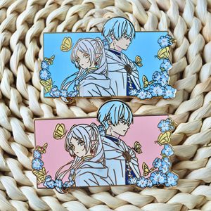 Venta al por mayor Insignia de metal Personaje de anime Frieren at the Funeral Broche Insignia Serigrafía Esmalte Pin - Product Image 6