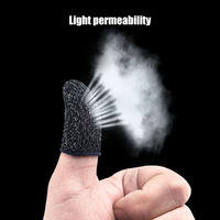 Accessoires de jeu, manchons anti-transpiration pour manettes de jeu mobile, manchons en fibre pour doigts, manchons de jeu pour PUBG MOBA