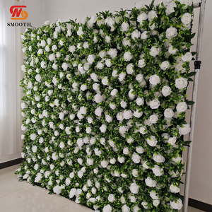 LEDA Nuevo Diseño de Pared de Plantas de Simulación, Venta al por Mayor de Paredes de Flores Artificiales, Fondo Decorativo para Escenarios de Bodas, Fiestas y Eventos - Product Image 2