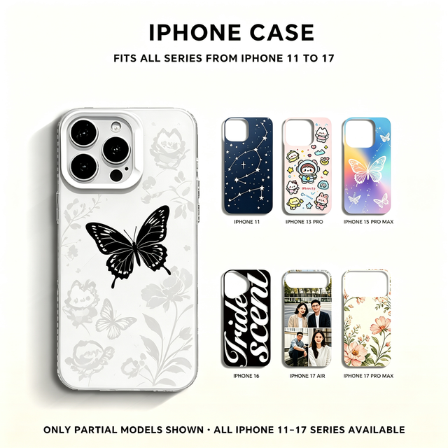 Custom Mobile Phone Cases with Personalized DIY Patterns Wholesale Factory Price IMD Painting 15/17/13 Promax Phone Mobile Cover