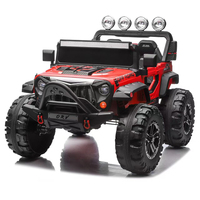 Voiture à pédales d'usine 12 places, jouet rechargeable sur batterie, musique, alimentation USB, roues en plastique de style batterie pour enfants de 2 à 9 ans