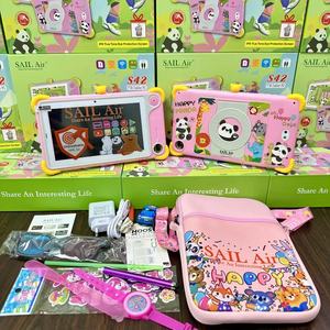 Mới nhất buồm không khí s42 trẻ em Wifi ai <span class=keywords><strong>Tablet</strong></span> <span class=keywords><strong>PC</strong></span> Sim 8 + 256GB <span class=keywords><strong>Android</strong></span> 15 trẻ em của giáo dục và học tập máy tính bảng với trường hợp bảo vệ - Product Image 1