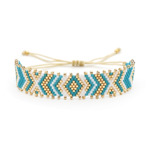 Go2boho手工混色箭头图案长度可调手绳配件时尚饰品女手链 - Product Image 3