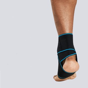 Factory Hot Sell Custom Breathable Ankle Guard Knitted Ankle Sleeve Strap Sports Support - Product Image 4