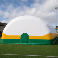 Dôme de sport gonflable sur mesure, hermétique, double couche en PVC, pour l'entraînement au football et au basketball