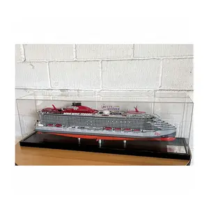 Recomendar navio 3D modelo físico Hot venda plástico escala modelo cruzeiro navio