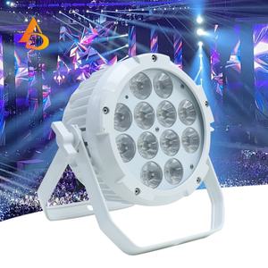 Luz LED Profesional para Escenario, Resistente al Agua, 12x18w, con Batería - Product Image 1