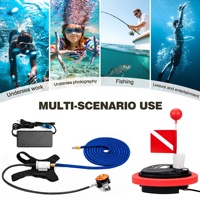 TUDIVING CE Z270 ODM Ventilateur de plongée sous-marine de haute qualité, 3,5 heures, étanche à 10 m, pour la plongée en apnée et les activités sous-marines