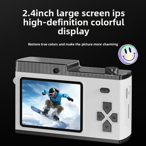 Cámara Digital Wi-Fi para Niños, Grabación de Video 4K, 50MP, Enfoque Automático, Pantalla Giratoria, Cuerpo de Plástico - Product Image 2