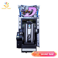 Machine de jeu de conduite de simulateur de course de jeu vidéo d'arcade d'amusement d'intérieur d'occasion