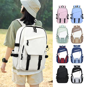 <span class=keywords><strong>Sac</strong></span> à <span class=keywords><strong>dos</strong></span> pour ordinateur portable pliable décontracté en nylon grande capacité, imperméable, logo personnalisable, unisexe, <span class=keywords><strong>sac</strong></span> d'école pour étudiants - Product Image 2