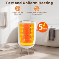 Chauffe-serviettes certifié ETL 20L avec protection contre la cuisson à sec, 4 niveaux de température et de minuterie, anti-rouille, pour SPA, hôtel, salle de bain