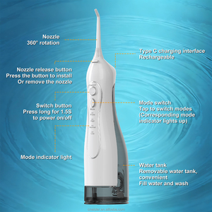 Irrigador Bucal y <span class=keywords><strong>Cepillo</strong></span> de <span class=keywords><strong>Dientes</strong></span> Eléctrico Eisler F5+T5 con Logotipo Personalizado, Portátil y Recargable - Product Image 2