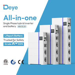 Deye ESS Pin nhà năng lượng mặt trời pin hệ thống lưu trữ 10kwh tất cả trong một ESS biến tần và pin lithium - Product Image 1