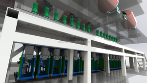 Linea di produzione cinese di alta qualità in fibra di poliestere in fiocco macchina per materie prime tessili di tipo cotone PSF - Product Image 4