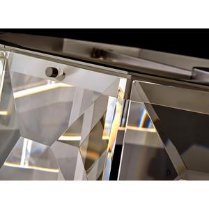 Lustre moderne de luxe 2025, design minimaliste, restaurant, bar, 50 pouces, rectangulaire, au-dessus de la table, long, cristal K9 - Product Image 6