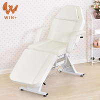Fauteuil de massage multifonctionnel chinois réglable, mobilier de salon, lit de massage facial, lit de beauté spa avec rangement et fonction massage