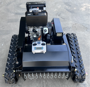 Robot Tagliaerba Semovente con Telecomando Intelligente, Certificato CE, Nuovo Design, Larghezza di Taglio 22 Pollici, con Cingoli - Product Image 5