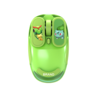 Logo personnalisé fabriqué en Chine Mini optique BT 2.4G souris sans fil Design coloré transparent du fabricant pour PC ordinateur portable