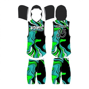 Hot Sale <b>Compressed</b> 7v7 American Football Custom logo Number Sublimation 7 on 7 Football Uniforms soccer jersey - Product Image 1