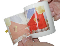 Shunaimei papier de transfert thermique par sublimation format a4 papier de transfert thermique pour impression numérique