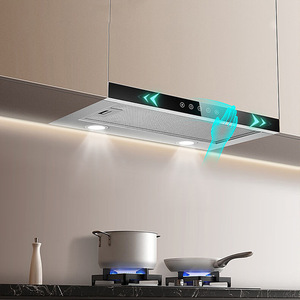 Campana extractora <span class=keywords><strong>de</strong></span> <span class=keywords><strong>cocina</strong></span> sin conducto <span class=keywords><strong>de</strong></span> 60 cm con control táctil, <span class=keywords><strong>de</strong></span> acero inoxidable, con recirculación, para apartamento - Product Image 3
