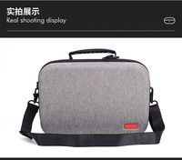 Étui de transport rigide en EVA pour casque VR avec logo personnalisé, pour console de jeu, manette et lunettes 3D, avec fermeture éclair