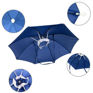 Ovida chapeau <span class=keywords><strong>parapluie</strong></span> chine meilleure qualité Portable étanche extérieur tête chapeau <span class=keywords><strong>parapluie</strong></span> <span class=keywords><strong>mains</strong></span> <span class=keywords><strong>libres</strong></span> chapeau <span class=keywords><strong>parapluie</strong></span> avec impression <span class=keywords><strong>de</strong></span> Logo - Product Image 2