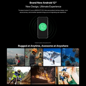 UMIDIGI — Smartphone, <span class=keywords><strong>BISON</strong></span> <span class=keywords><strong>GT2</strong></span> Pro, 8 go, 256 go, étanche, robuste, téléphone intelligent, <span class=keywords><strong>5G</strong></span>, caméra 64mp, batterie 6150mAh, Android 12, en stock, Version internationale - Product Image 5