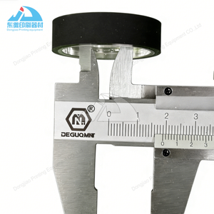 Suku Cadang Cetak 2 Buah F4.614.555 Roda Karet Hitam 38x19x10mm untuk Heidelberg SM102 CD102 XL105 SM74 CD74 XL75 Roda Gesek - Product Image 5