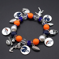Bracelet en perles époxy élastiques à la mode, 32 équipes de football, adapté aux hommes et aux femmes, Pittsburgh Steelers