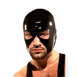 Máscara Pirata de Cuero Sintético Negra de Media Cara con Tres Puntos, Accesorio para Disfraz de Fiesta de Halloween - Product Image 2