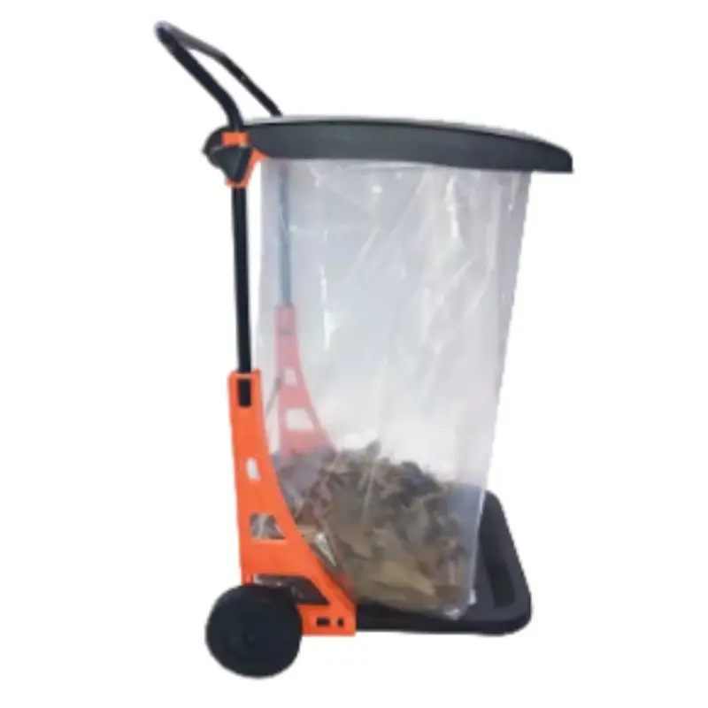 Garden Care Tools Essential Fallen Leaf Storage outdoor leaf cart with plastic bag