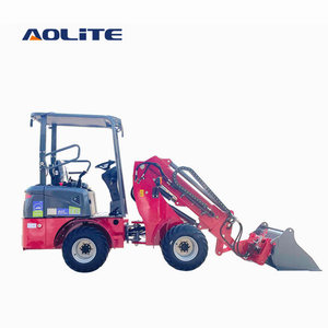 AOLITE ETL600微型电动伸缩式装载机动臂轮式装载机中国0.6吨铰接式伸缩式动臂升降机轮式装载机 - Product Image 4