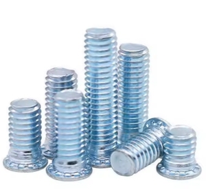 Vis autotaraudeuses et auto-serrantes M6 en acier inoxydable zingué de grade GR5 à tête ronde, fixations métriques pour boîtiers de montage, personnalisées - Product Image 2