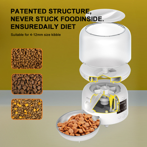 Comedero Automático para Mascotas CITICITY de Alta Calidad, 3L, Ecológico, de Acero Inoxidable, con Batería, para Gatos, Perros y Animales Pequeños - Product Image 2
