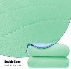 Almohadillas para cachorros reutilizables de proveedor OEM integrales, almohadillas impermeables para cama de incontinencia, almohadillas lavables para orinar para adultos - Product Image 5