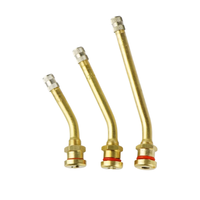 Nuevo V3-20-4 V3-5 V36 Vástago de válvula de latón para neumático de camión y autobús de servicio pesado con sello de goma para inflado de neumáticos