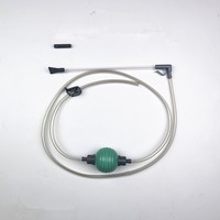 Pompe à eau pour aquarium en plastique avec nettoyeur de sable et tuyau durable, fonctionnement manuel