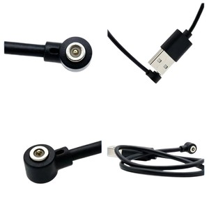 Câble magnétique intelligent pour bague connectée, 4 mm rond, 5 V CC, fil en cuivre gainé PVC pour appareils portables et écouteurs Bluetooth - Product Image 1