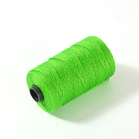 Fil en plastique PE haute ténacité torsadé/multifilament/pour presse à balles/pour emballage/pour la pêche/filet de pêche (210D/380D) longueur 1000M