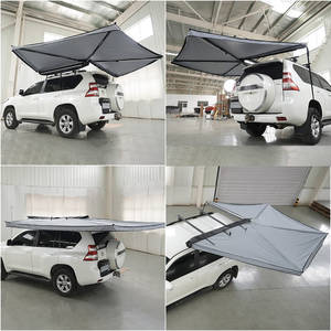 Auvent latéral de voiture pour le camping en plein air, <span class=keywords><strong>4x4</strong></span> tout-terrain, SUV, auvent de toit de voiture, auvent de <span class=keywords><strong>hayon</strong></span>, <span class=keywords><strong>tente</strong></span> pour le camping en voiture - Product Image 2