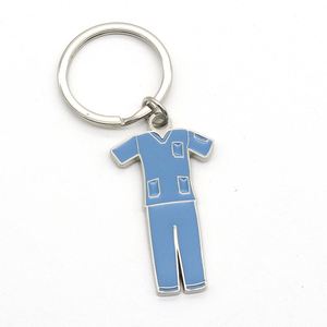 Porte-clés d'hôtel personnalisé à bas prix, logo sur mesure, porte-clés 3D solide, forme personnalisée, double face, en métal - Product Image 5