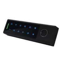 Système de contrôle d'accès Secukey CF3 avec lecteur de carte RFID autonome Bluetooth et lecteur d'empreintes digitales, avec application intelligente Tuya gratuite